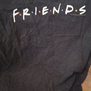 Vintage Friends Warner Brothers T Shirt Size Large Crew Neck Fruit of the Loom